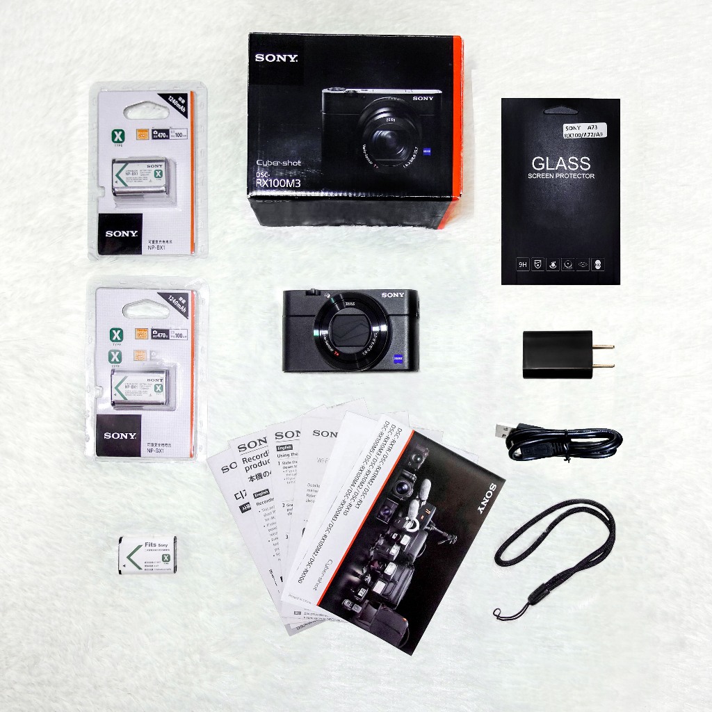 Sony RX100 M3數位相機 公司貨+3顆電池-RX100M3