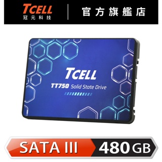 TCELL 冠元 TT750 240GB 480GB 2.5吋 SATAIII SSD 固態硬碟【官方出貨】