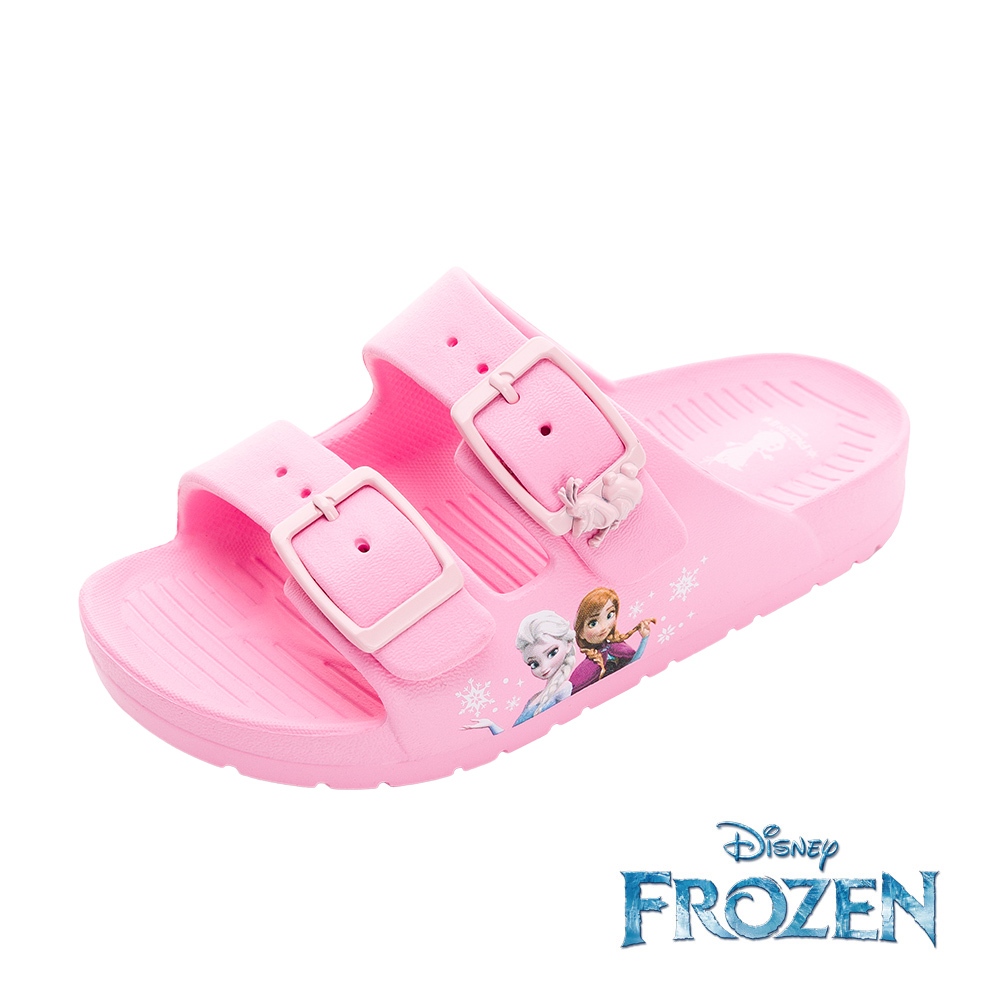【Disney 迪士尼】迪士尼 冰雪奇緣 童鞋 拖鞋-粉紅/FOKS41513/K Shoes Plaza