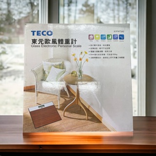 全新 TECO 東元歐風體重計