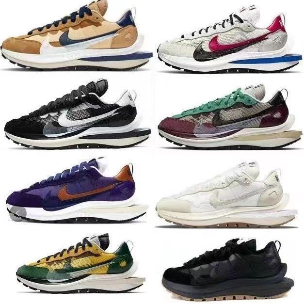 【免運代購】Fragment Design x Sacai x Nike LDWaffle 三方聯名 灰白 藏藍 運動鞋