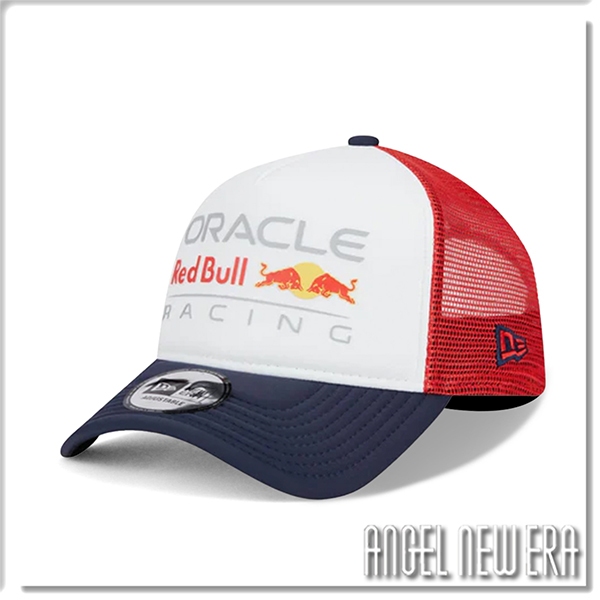 【ANGEL NEW ERA】NEW ERA 聯名 F1車隊 Red Bull 紅牛 雙色 卡車帽 網帽 9FORTY