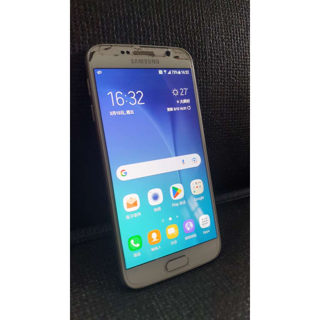 二手機 三星 S6 白 White 3G+32G G9208 (MB001062)