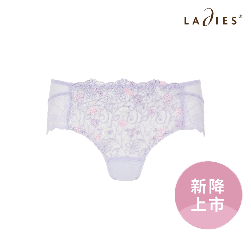 蕾黛絲-Premium 女生對話平口內褲M-EL 紫苑｜D758304 UX
