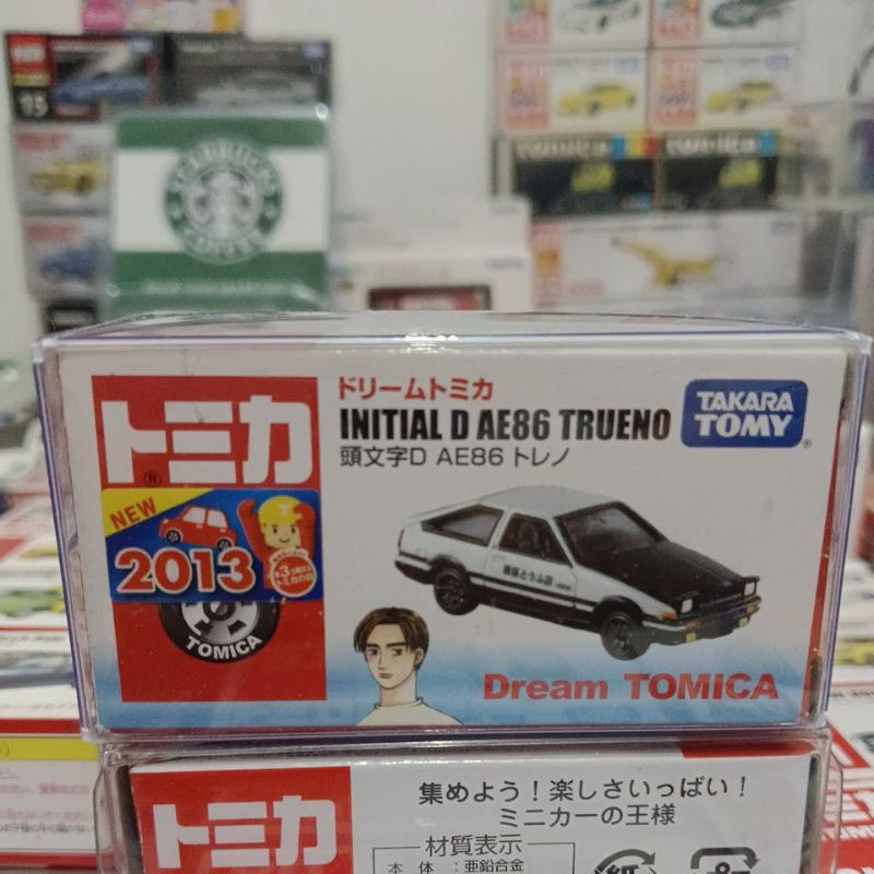 TOMICA  DREAM 頭文字D系列 無碼 INITIAL D AE86 TRUENO 新車貼