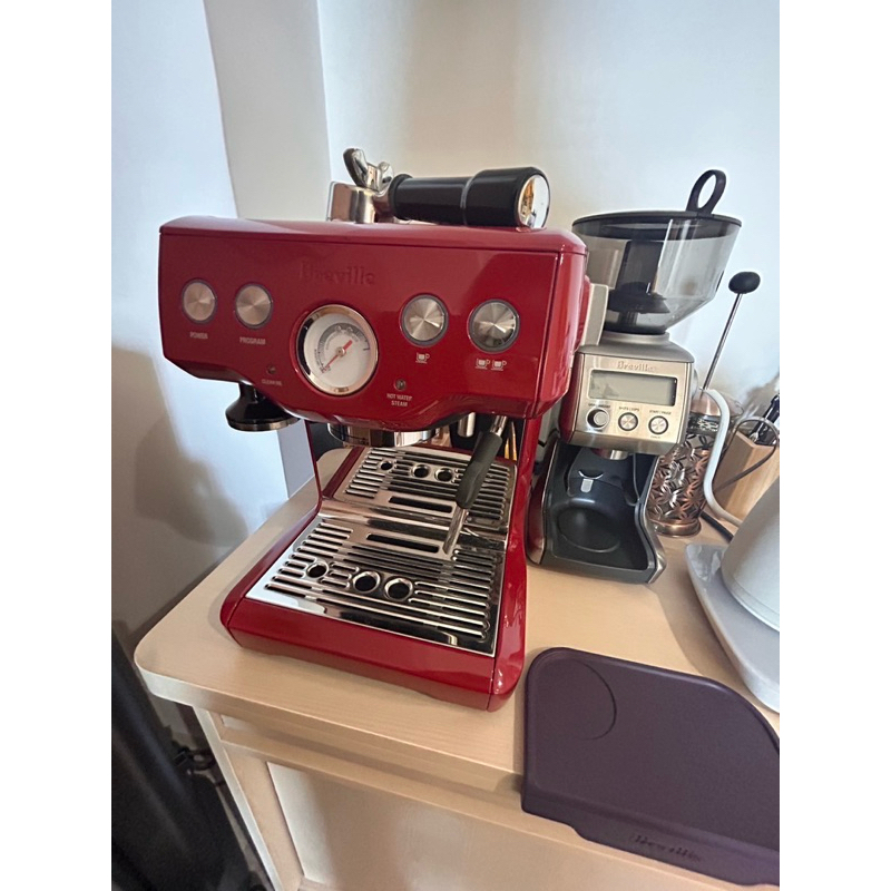 BrevilleBES840XL半自動義式咖啡機BrevilleBCG820XL專業級定量磨豆機