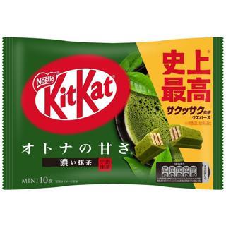 日本🇯🇵💯低價衝評價💯【抹茶威化餅10入】雀巢 KITKAT 夾心餅乾 巧克力威化餅【效期：2024.11】