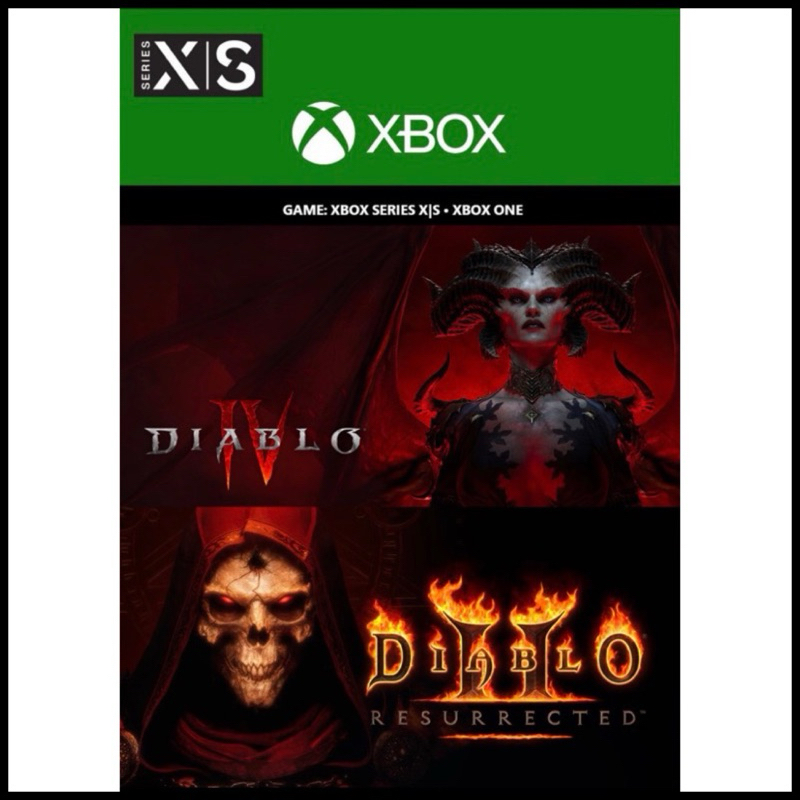 中文 XBOX 暗黑破壞神 4 DIABLO 4 暗黑破壞神2 獄火重生 重製版 重製 暗黑破壞神 3