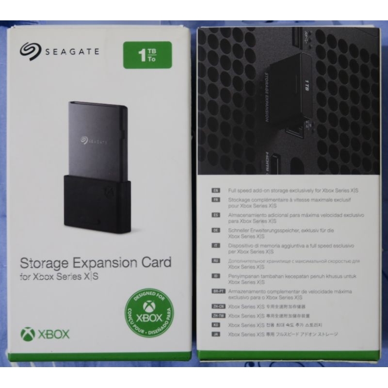 XBOX Series Seagate 專用儲存裝置 1TB擴充卡 全新未拆 (已過原廠保固)