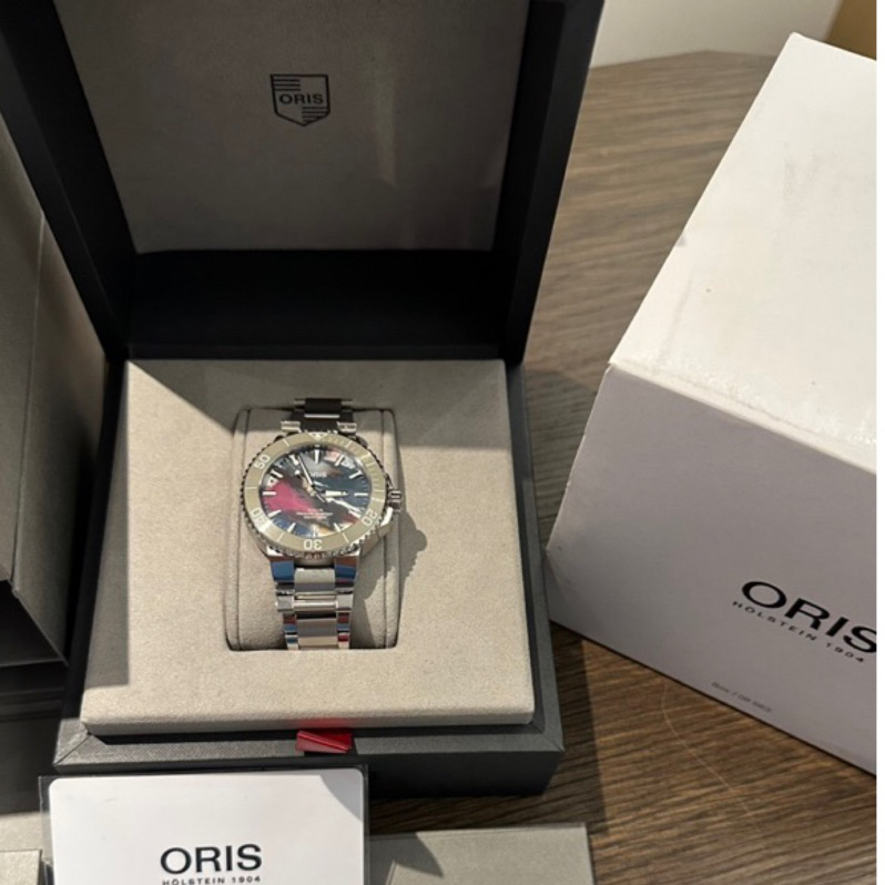 ORIS AQUIS 日期錶 Upcycle腕錶 41.5mm