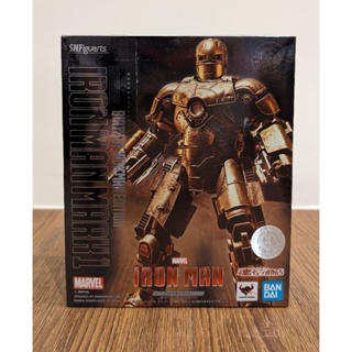 日本 萬代 Bandai 魂商店限定 SHF 漫威 Marvel 鋼鐵人 Iron Man MARK1組裝模型 MK1