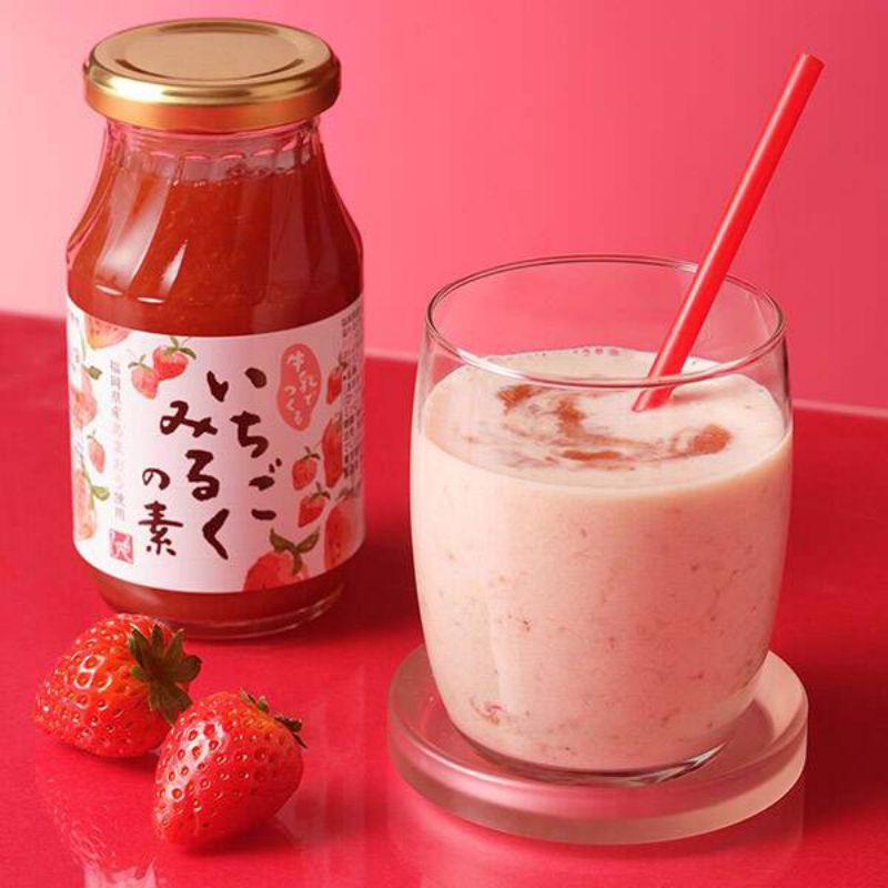 ［即期出清下殺］日本 KALDI 咖樂迪 福岡甘王草莓牛奶醬 草莓果醬 草莓醬 270ml