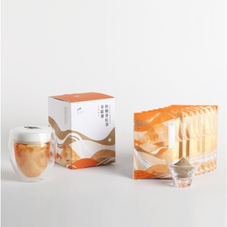 發現茶 奶糖香紅茶茶歐蕾8入盒裝(惜福品) 【賞味期：2024.08.29】