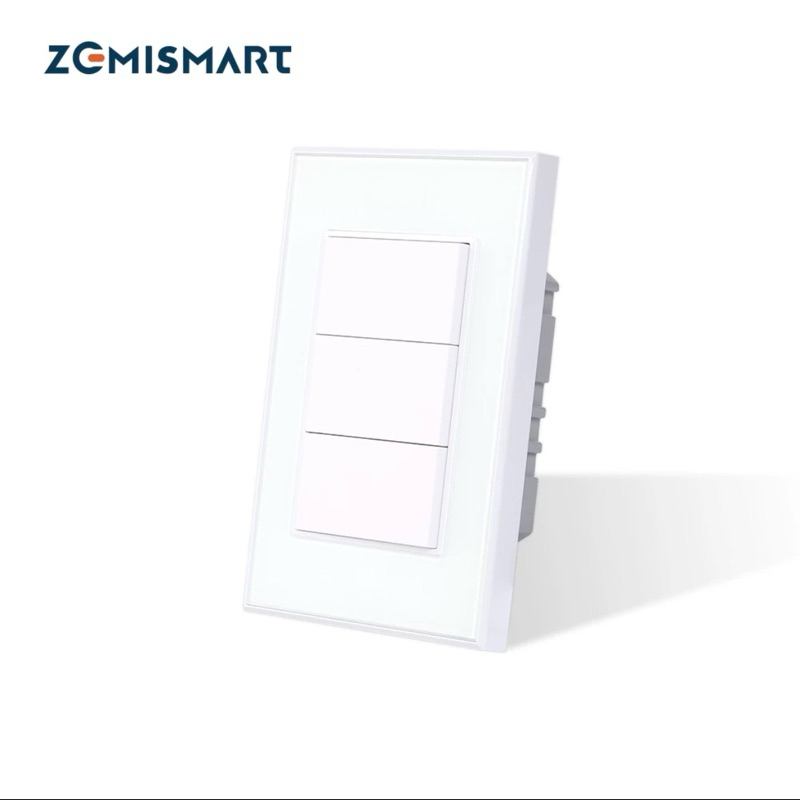 [Zemismart智慧家居] Zigbee 牆壁智慧開關 118/120型尺寸 外框款 支援HomeKit