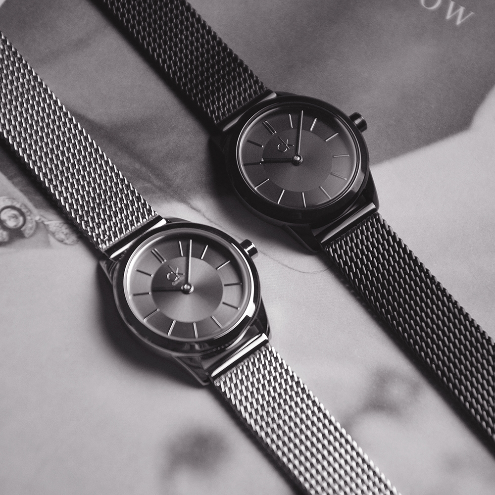 【For You】當天寄出 I Calvin Klein - minimal系列 小錶盤 米蘭錶帶 簡約 女錶 24mm