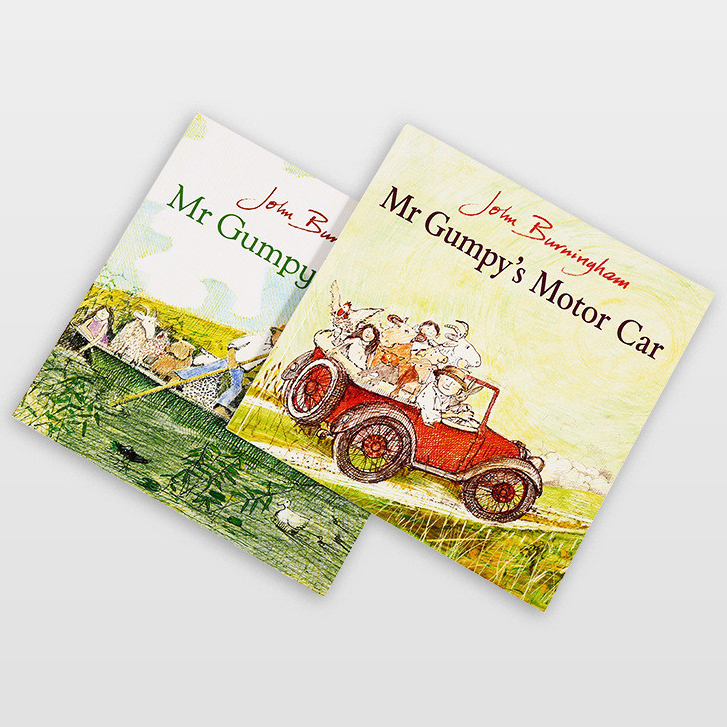 小彼恩點讀童書 Mr Gumpy 甘伯伯系列 套裝2冊 英文原版 點讀版 毛毛蟲點讀筆