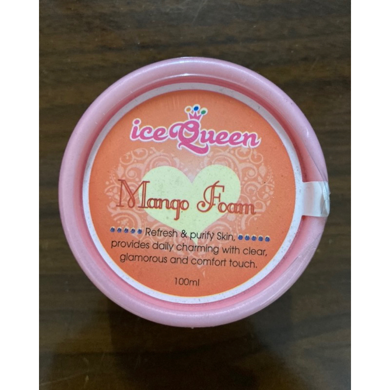 ice Queen 冰淇淋樣氨基酸美容皂/芒果雪酪 100ml