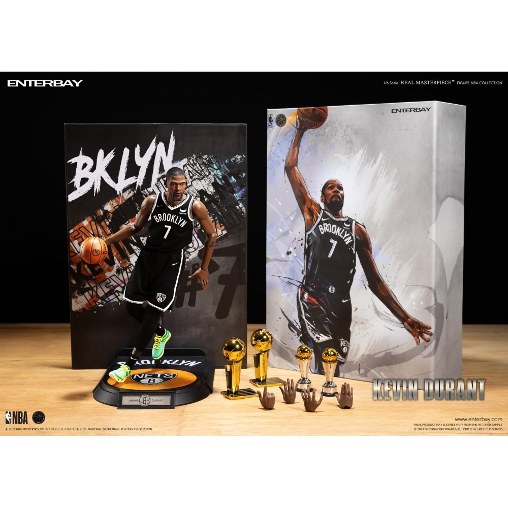 ENTERBAY: 1/ 6 NBA 籃網隊 Kevin Durant 凱文•杜蘭特
