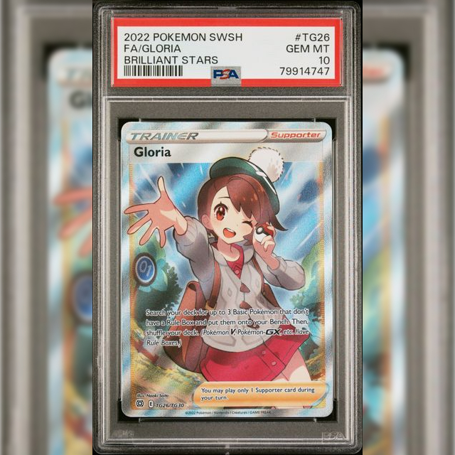 PSA10 美版鑑定卡 小優 寶可夢 PTCG