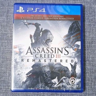 【沛沛電道⚡全新現貨】PS4 刺客教條 3 重製版 Assassin Creed III 中文版 可面交 遊戲片