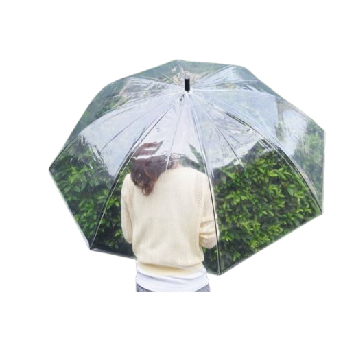 特大透明雨傘 日本狂賣 透明傘自動晴雨遮陽雨傘 雨傘長柄直桿8骨雨傘 透明傘 PVC廣告傘 自動網紅拍照