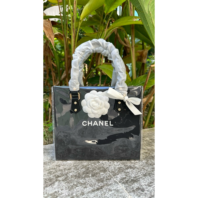 香奈兒chanel經典款 30公分 購物包 改造紙袋包 內外防水材質 Chanel精品紙袋 成品 現貨