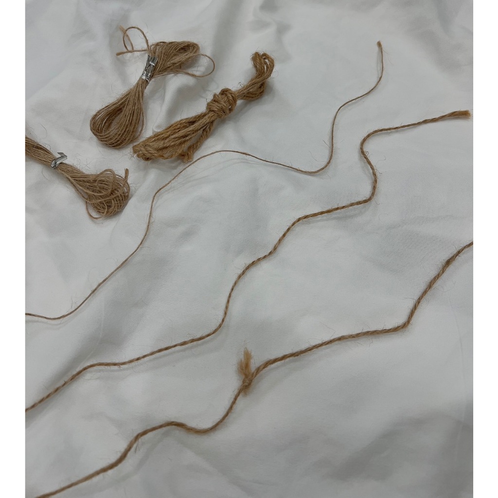 (W)編織繩 編織麻繩 DIY裝飾牆面 原色麻繩