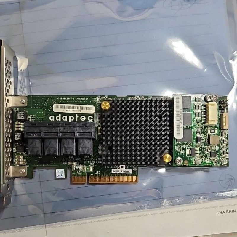 Adaptec ASR 71605 4埠SAS接口 LSI  9361 9217 可接16顆硬碟 可選直通或是陣列模式