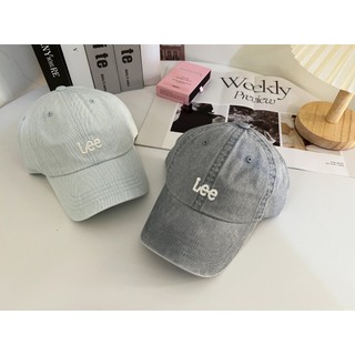 【MasCool 】韓國代購 LEE 老帽 帽 鴨舌帽 帽子 CAP 復古 棒球帽 CAP 老帽
