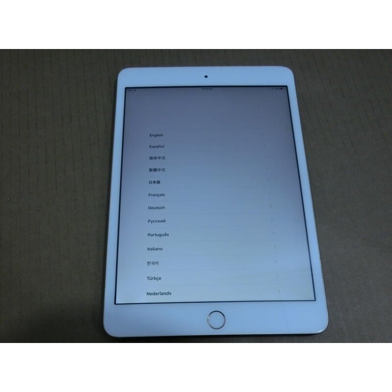 iPad Mini 3 A1599 64GB 啟用鎖定 當故障 CNN機 零件機 外觀極新