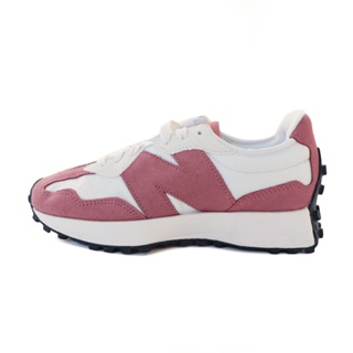 New Balance 327 桃粉 真皮 NB327 拼接 復古 休閒鞋 女款 J2336 (WS327MB)