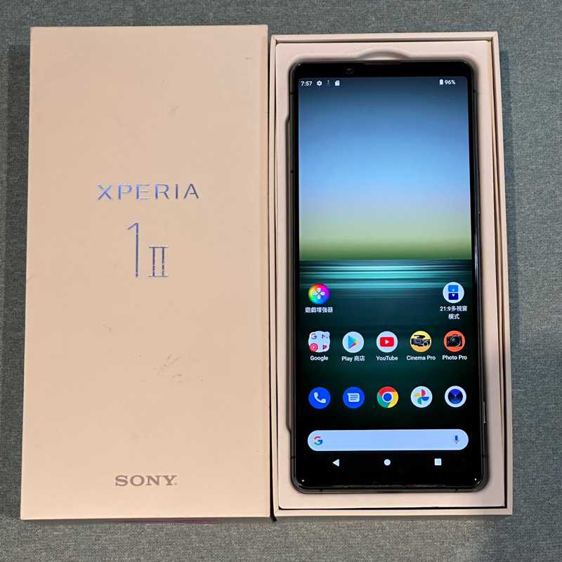 Sony Xperia 1 II 256G 綠 功能正常 二手 xperia1ii XQ-AT52 6.5吋 螢幕微刮傷