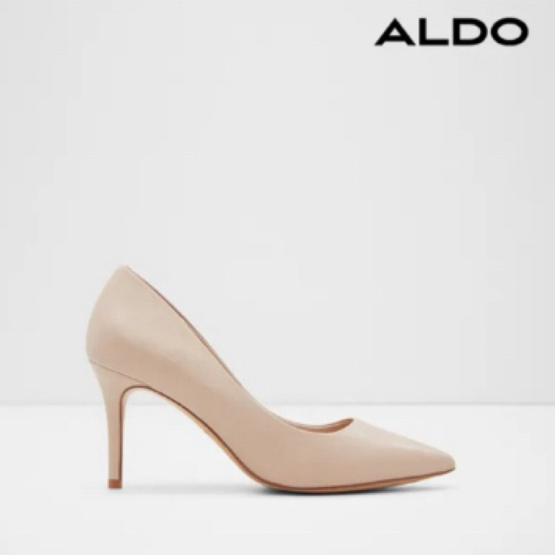 Aldo素面高跟鞋🤍全新🤍37號裸膚色