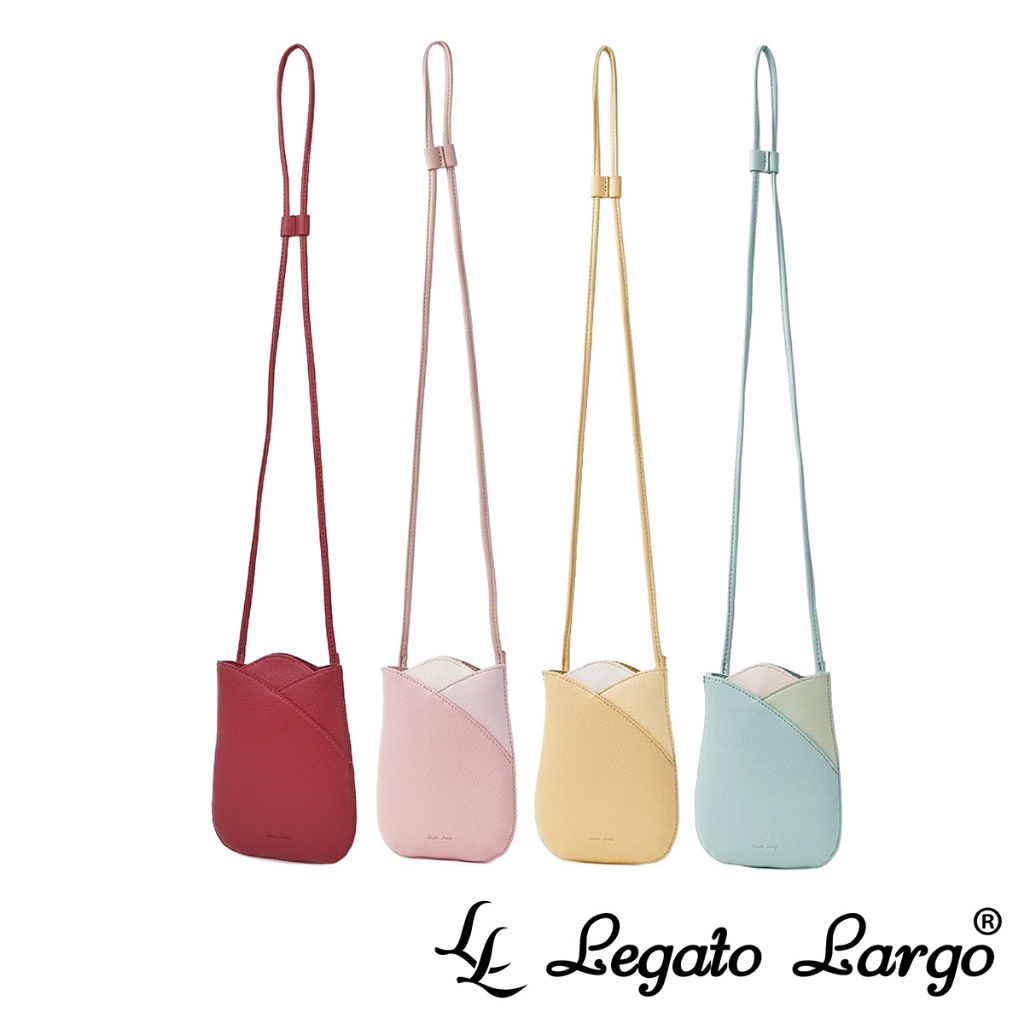 Legato Largo 小法式鬱金香手機收納斜背小包 (LG-F3092) 新色到