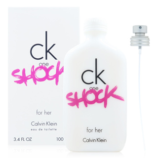 ◐香水綁馬尾◐CALVIN KLEIN CK ONE SHOCK for her 女性淡香水 100ML