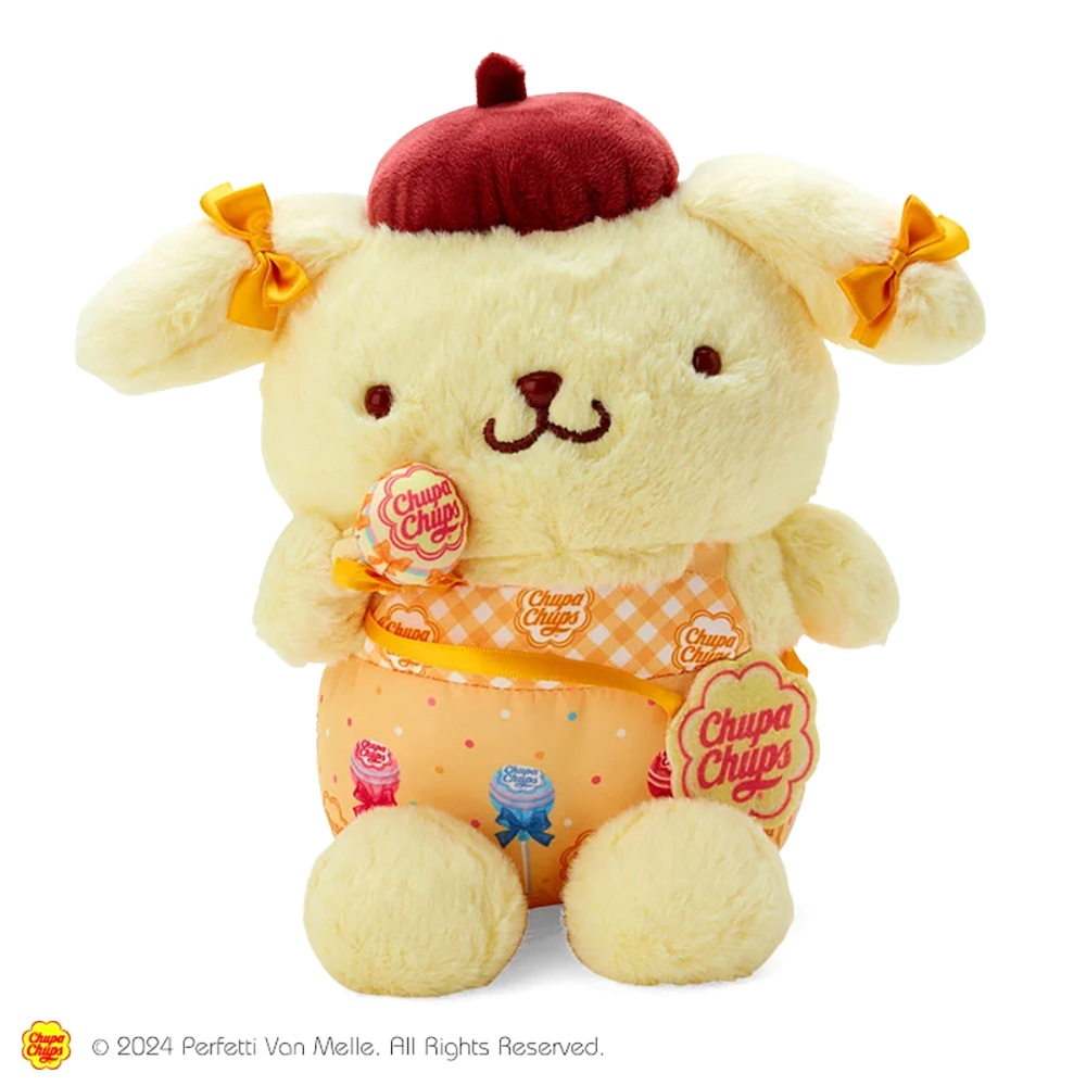Sanrio 三麗鷗 Chupa Chups 加倍佳系列 造型絨毛娃娃 布丁狗 040215N