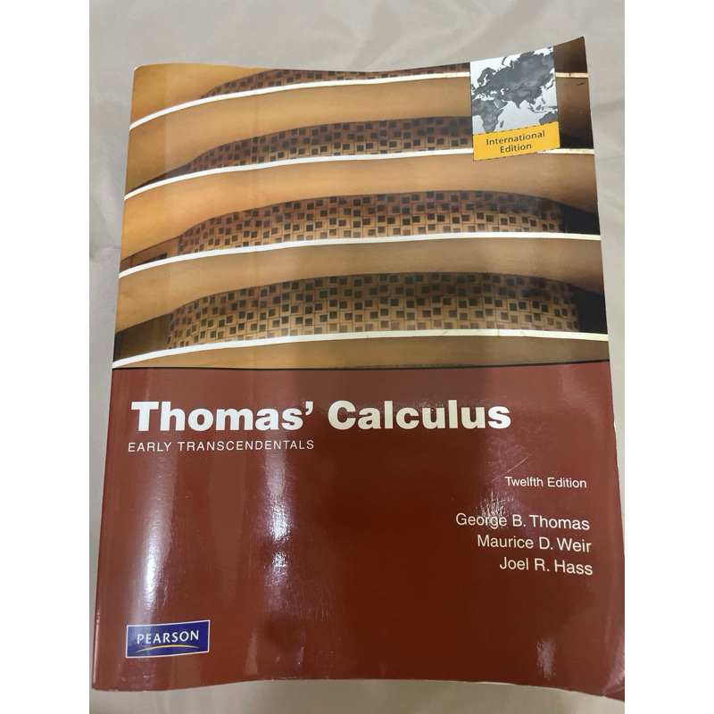 微積分原文書 Thomas’ Calculus