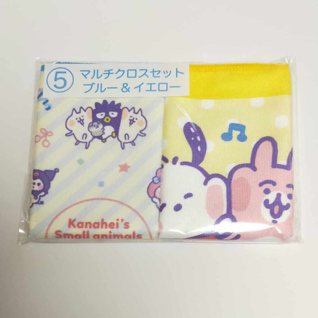 【現貨】日本 卡娜赫拉 三麗鷗聯乘 一番賞_5號賞品毛巾