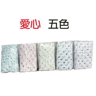 【五件組】雨天必備 五件不嫌多 臺雨 心語成人紋彩雨衣 85G*5件 愛心雨衣 加厚型輕便雨衣 加厚型雨衣 雨衣