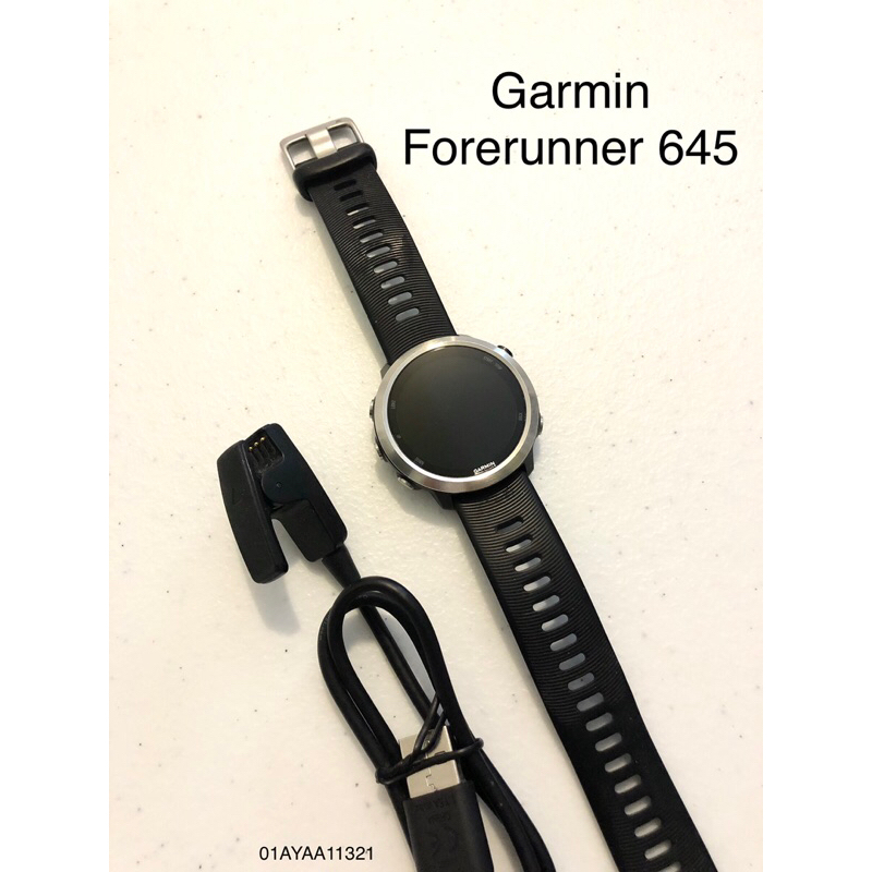 [蝦幣九折] 二手 Garmin 645 跑錶 forerunner 645 內建行動支付 氣壓式高度計