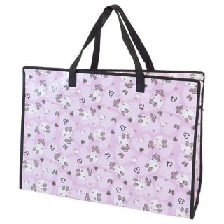 ♥小花花日本精品♥ Hello kitty美樂蒂 布丁狗 大耳狗 酷洛米 三麗鷗 防水拉鍊購物袋 收納袋~3