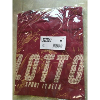 全新Lotto 棉T-shirt M號