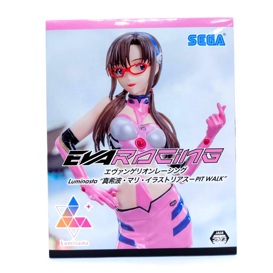 🔥鹿本🔥全新 現貨 日版 景品 SEGA Luminasta 新世紀福音戰士 新劇場版 真希波 賽車女郎 公仔 模型