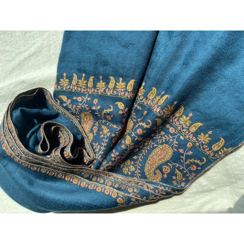 Balashawls北印度刺繡pashmina圍巾