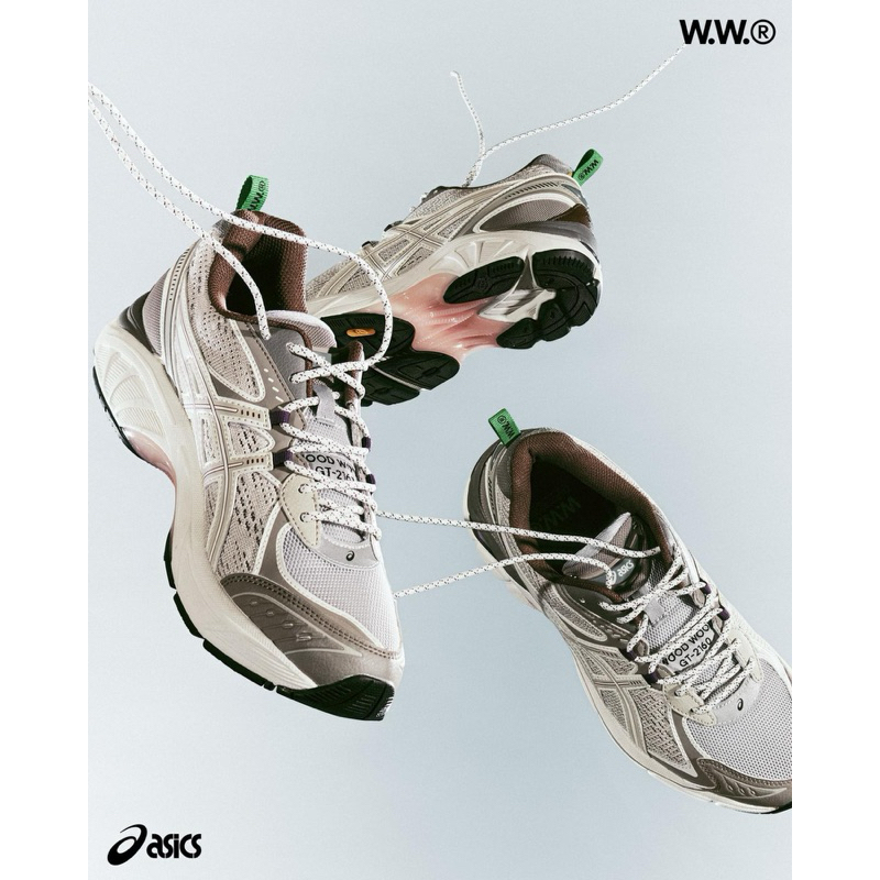 【Jowa】(現貨) Wood Wood x Asics GT2160 1203A426-100 哥本哈根 聯名款