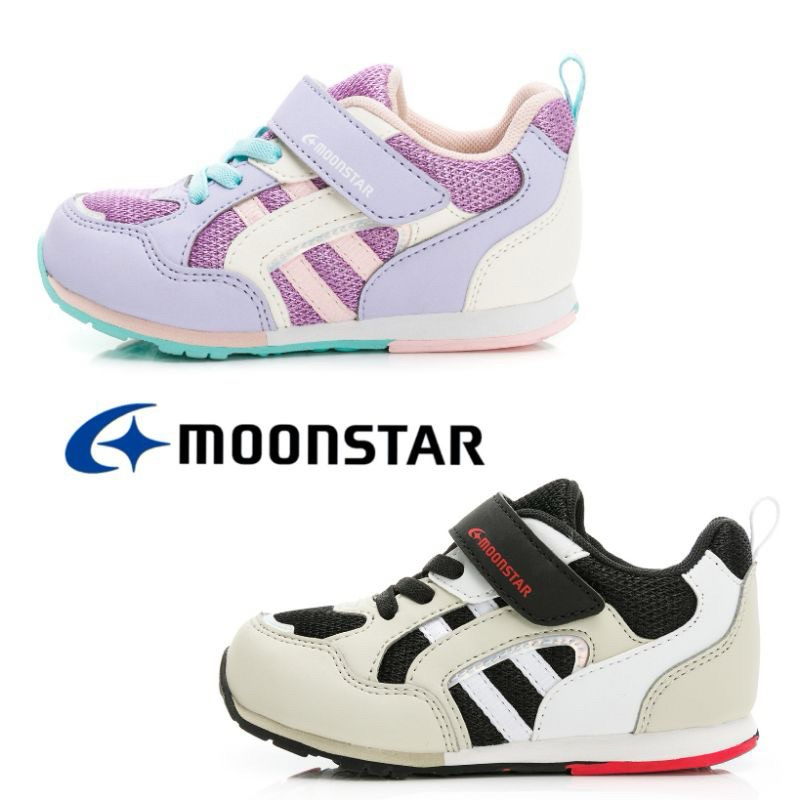 【二手】月星moonstar 兒童 機能鞋/運動鞋～卡其黑