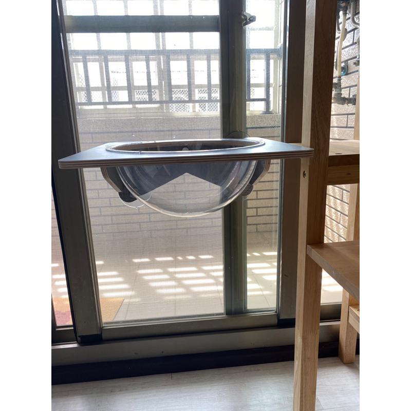 二手-JoyCat 貓吊床 吸盤貓爬架 玻璃貓牆