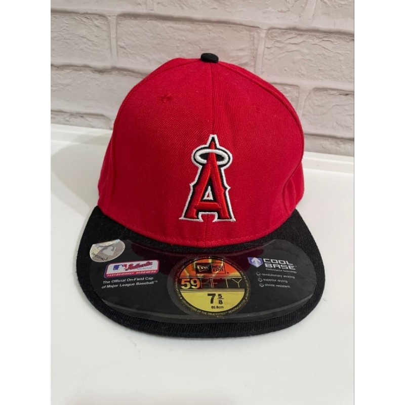 MLB Las Angeles Angels 洛杉磯天使隊 紅色 棒球帽