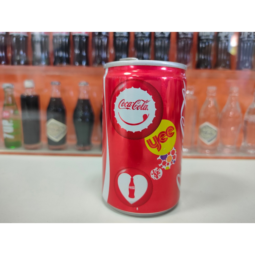 英國可口可樂2012年Yee笑臉可樂罐－樣品罐、非賣品