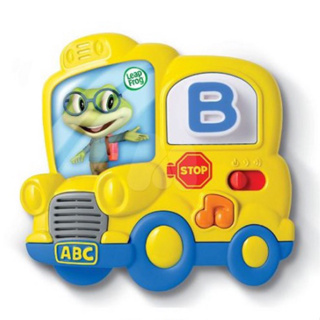 二手✨美國 LeapFrog 跳跳蛙 英語學習機 字母發音磁鐵組 字母 發音 磁鐵組 可愛巴士版 Leap Frog